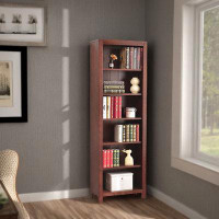 RARLON All solid wood oak log bookcase bookcase simple storage storage bookcase