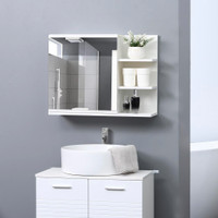 Mirror Cabinet 23.6" x 7.1" x 19.7" White