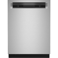 KitchenAid 24-inch Built-in Dishwasher with FreeFlex™ Third Rack KDPM604KPSSP - Main > KitchenAid 24-inch Built-in Dishw