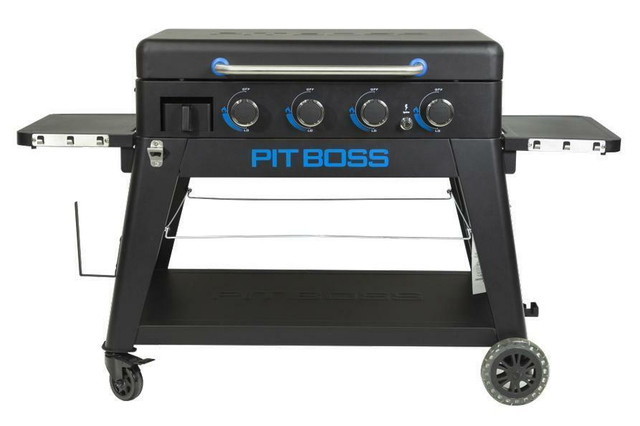 Pit Boss® 4-Burner Ultimate Lift-Off Griddle ( 10846 )  one-of-a-kind grill that delivers a Bigger. Hotter. Heavier in BBQs & Outdoor Cooking