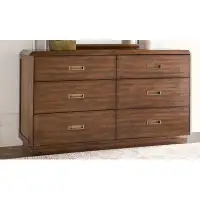 Birch Lane™ Amott 6 Drawer 64'' W Double Dresser