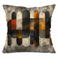 VisionBedding Abstract shapes Throw Pillow, Artwork Cotton Twill Pillows-12178