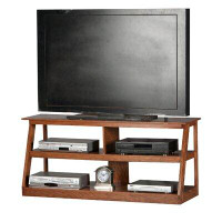 Alcott Hill Pilar Solid Wood TV Stand for TVs up to 55"