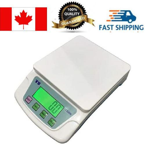 Weekly Promotion!  3KG/0.1G TS200 PORTABLE PLASTIC ELECTRONIC SCALE WHITE,TS200 in Kitchen & Dining Wares