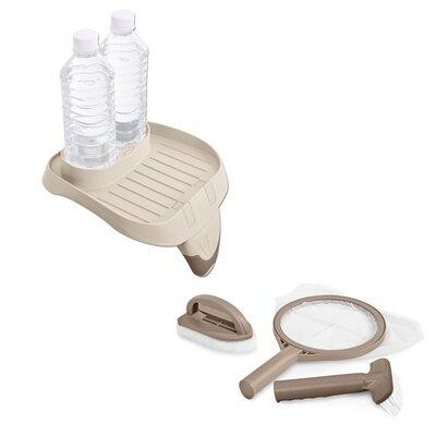 Intex Intex PureSpa Hot Tub Attachable Snack Cup Holder & Maintenance Accessory Kit in Hot Tubs & Pools