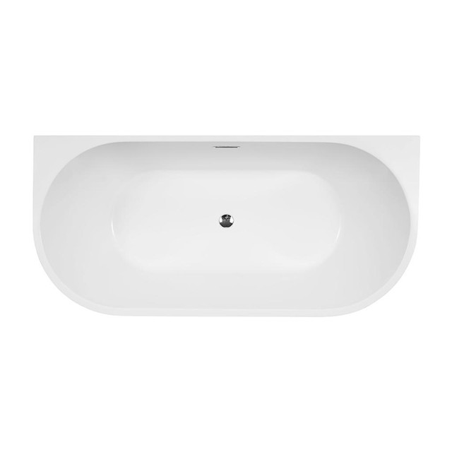 59 or 67 in. Seamless Acrylic One-Piece White Freestanding Tub ( Centre Drain )   JBQ in Plumbing, Sinks, Toilets & Showers - Image 4
