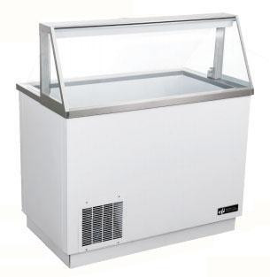 8 tub ice cream dipping cabinet with sneeze guard in Other Business & Industrial