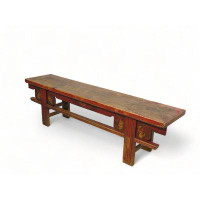 DYAG East Low 74 Inch Long Antique Chinese Bench Console Table