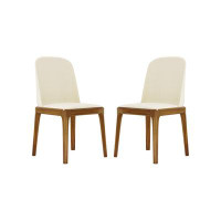 Corrigan Studio Liev Dining Chair, Walnut (Set of 2)