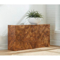 Phillips Collection Teak Slice Console, Natural