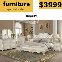 Lowest Prices on King Bedroom Set! Shop Now!!
