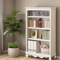 Charlton Home Simple Solid Wood Bookcase Bookcase Modern Childre Bookcase