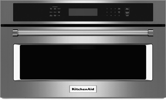 KitchenAid KMBP100ESS 30 Built In Microwave With Convection 1.4 cu. ft. Capacity Stainless Steel Color in Microwaves & Cookers in City of Toronto - Image 2