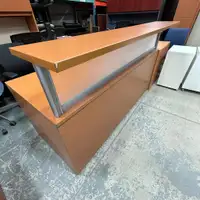 L-Shape Reception Desk in Good Condition-Call us now!