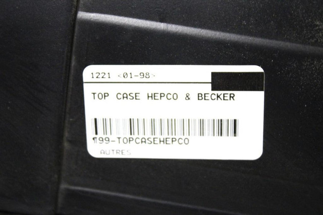 Coffre supérieur Hepco & Becker *USAGÉ* in Motorcycle Parts & Accessories - Image 3