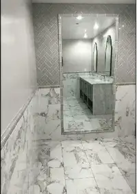 ****  Polished Porcelain and Ceramic Tile styles of Marble, Concrete, Travertine, Wood look, at affordable pricing ****