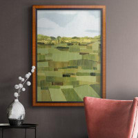 Orren Ellis Woven Pasture I Premium Framed Canvas- Ready To Hang