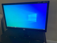 Used 24 TTSI Wide Screen  LED Monitor with HDMI1080  for Sale, Can deliver