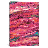 Mercer41 Marble Idea - Miami Heat by Julia Di Sano - Gallery-Wrapped Canvas Giclee Print