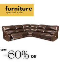 Luxury Power Reclining Sectional on Sale !!