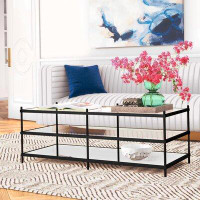 Etta Avenue™ Cathal Glass And Mirror Coffee Table