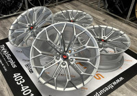 19x8.5J Silver/Machined Alloy Wheels 5x114.3 - Cars & SUVs (5x114.3)