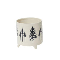 Millwood Pines Aaronjit Ceramic Pot Planter