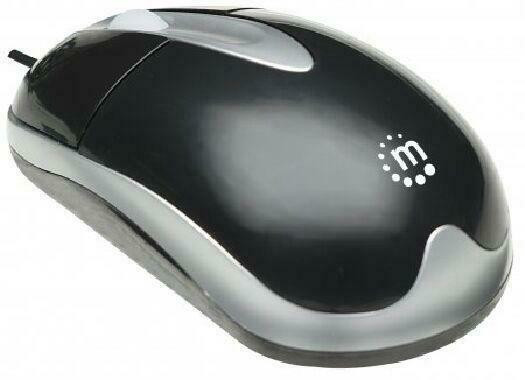Manhattan MH3 Classic Optical Desktop Mouse - PS/2, Three Button in Mice, Keyboards & Webcams in West Island - Image 2