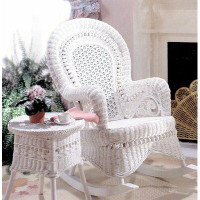 Yesteryear Wicker Country Rocking Chair