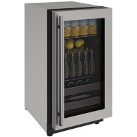 U-Line 87 Can 17.75" Convertible Beverage Refrigerator
