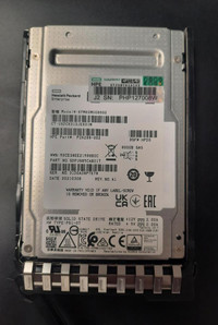 HP ORIGINAL 800GB 24G SAS SSD WITH CADDY P26299-002.