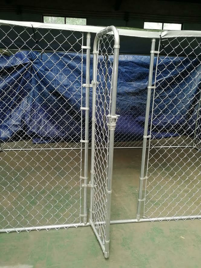 NEW 13 X 7.5 X 6 FT DOG KENNEL DOG RUN CAGE 514DC in Accessories in Alberta - Image 3
