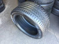 21 inch SINGLE (1) TAKE OFF USED SUMMER PERFORMANCE TIRE CONTINENTAL SPORTCONTACT 6 MO 1 315/40R21 115Y TREAD 99%