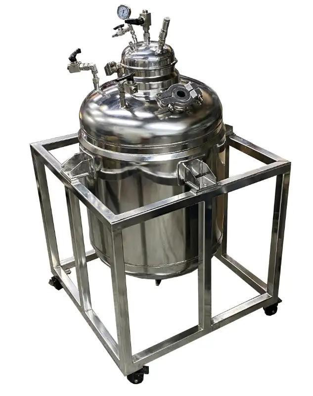 100 gal. (378L) Precision Stainless Steel BHO Collection Jacketed Tank - Lease to Own $600 per month in Other Business & Industrial
