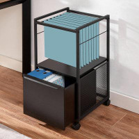 17 Stories Widley 1-Drawer Mobile Vertical Filing Cabinet
