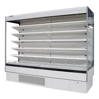 101 CHEF Open Air Merchandise Cooler 52.9 Cu.Ft | Grocery Store Equipment
