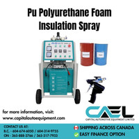 Finance Available: New Machine Polyurethane High Capacity Pu Polyurethane Foam Insulation Spray Machine Insulation