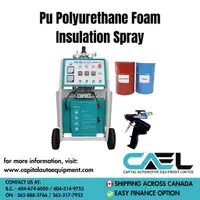 Finance Available: New Machine Polyurethane High Capacity Pu Polyurethane Foam Insulation Spray Machine Insulation