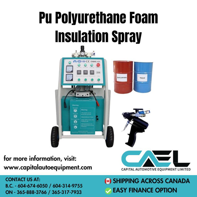 Finance Available: New Machine Polyurethane High Capacity Pu Polyurethane Foam Insulation Spray Machine Insulation in Other