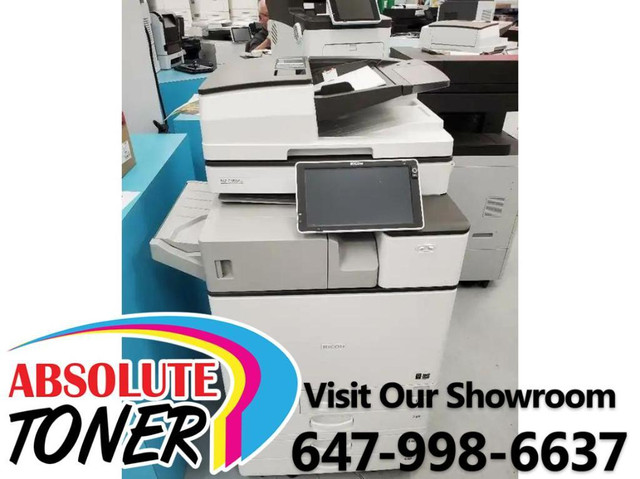 $92/mo. Lease LOW COUNT ONLY 199 Pages Printed Ricoh MP C3504ex High Speed 11x17 Office Copier Printer Scanner For Sale in Printers, Scanners & Fax - Image 4