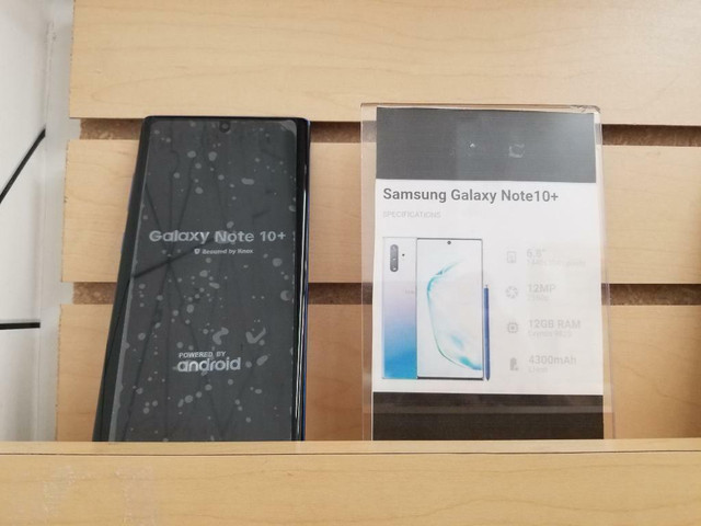 Spring SALE!!! UNLOCKED Samsung Galaxy Note 10 Plus  New Charger 1 YEAR Warranty!!! in Cell Phones