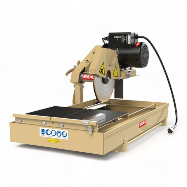 EDCO TMS10 10 INCH ELECTRIC TILE SAW + 1 YEAR WARRANTY + SUBSIDIZED SHIPPING in Power Tools