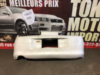 Super Clean JDM 1993-1998 Toyota Supra MKIV OEM Rear bumper replacement in black for sale AT JDM TOKYO MOTOR IMPORTS