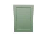 L & C Cabinetry VAB Shallow Green 30" H x 1" D Hardwood Pre-Assembled Standard Wall Cabinet