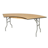PRE Sales WFT 60" Semi-Circle Folding Table