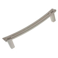 GlideRite Hardware Curved Double Bar Cabinet 5" Centre Bar Pull