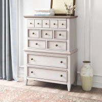 Kelly Clarkson Home Heidi 5 Drawer 42" W Solid Wood Chest
