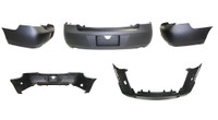 Bumper Rear Chevrolet Impala Limited 2014-2016 Primed With Exhaust Lt/Ltz/Ss/Police Model , GM1100736