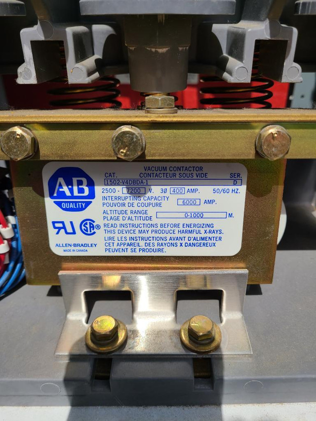 Allen Bradley 5 KV , 400 amp contactor cabinet in Other Business & Industrial - Image 2