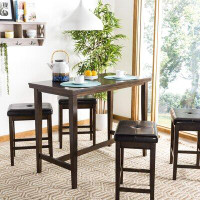 Mistana™ Anthea 5 - Piece Counter Height Solid Wood Dining Set